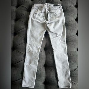 Wanna Betta Butt? YMI jeans- light gray color. Size 9.